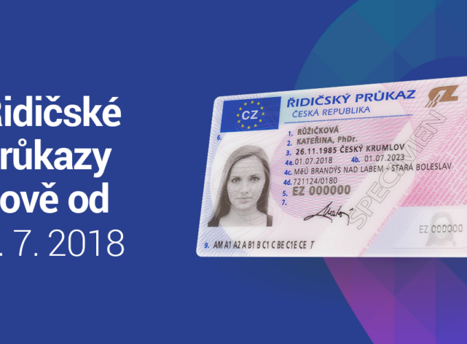 Změny ve vydávání řidičských průkazů