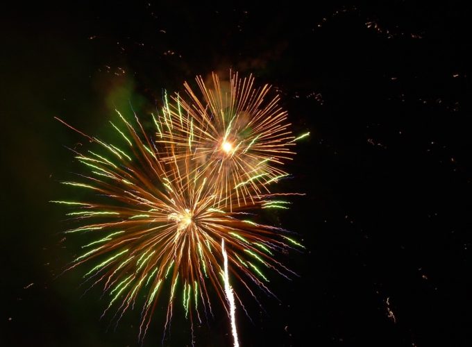 Zábavní pyrotechnika na oslavy, svatby i nový rok