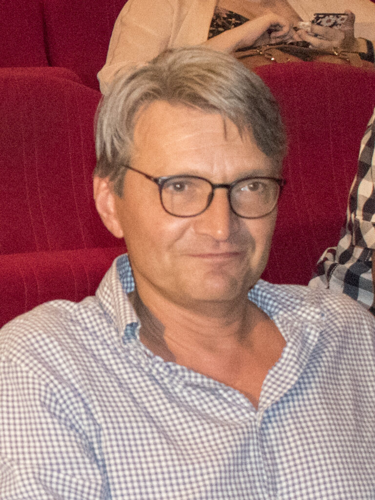Jan Svěrák, režisér Kolji, na tiskové konferenci filmu Po strništi bos v roce 2017. Nejde o záběr z Kolji.