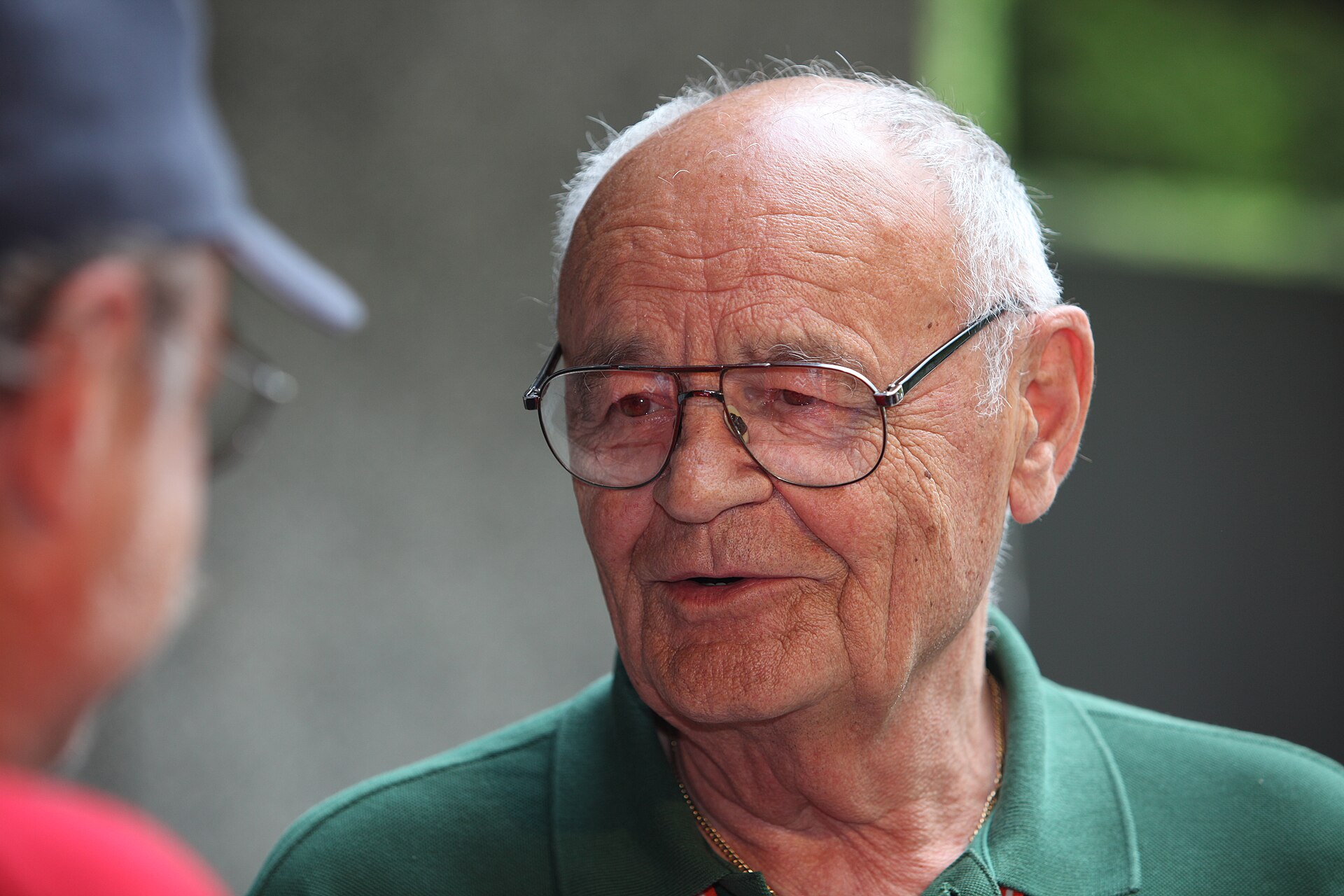 Režisér Václav Vorlíček na Mezinárodním filmovém festivalu Karlovy Vary v roce 2010.